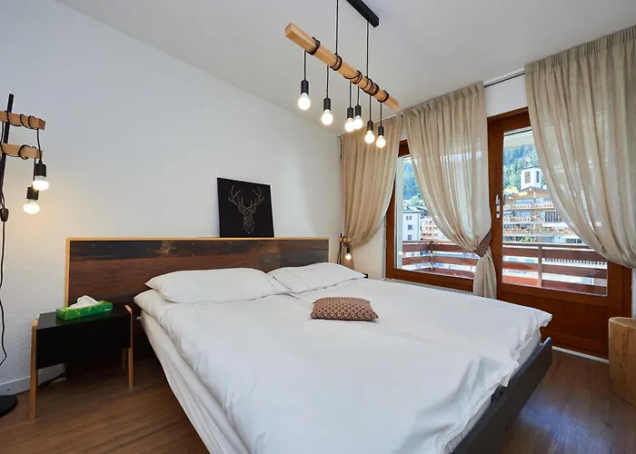 Отель Av De La Gare 4, Rond-point, 4br, Skilift350m! *