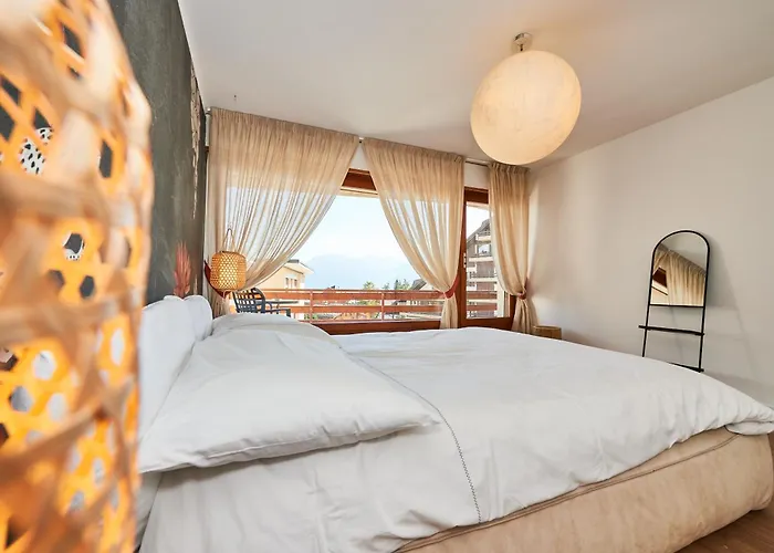 Av De La Gare 4, Rond-point, 4br, Skilift350m! Отель *